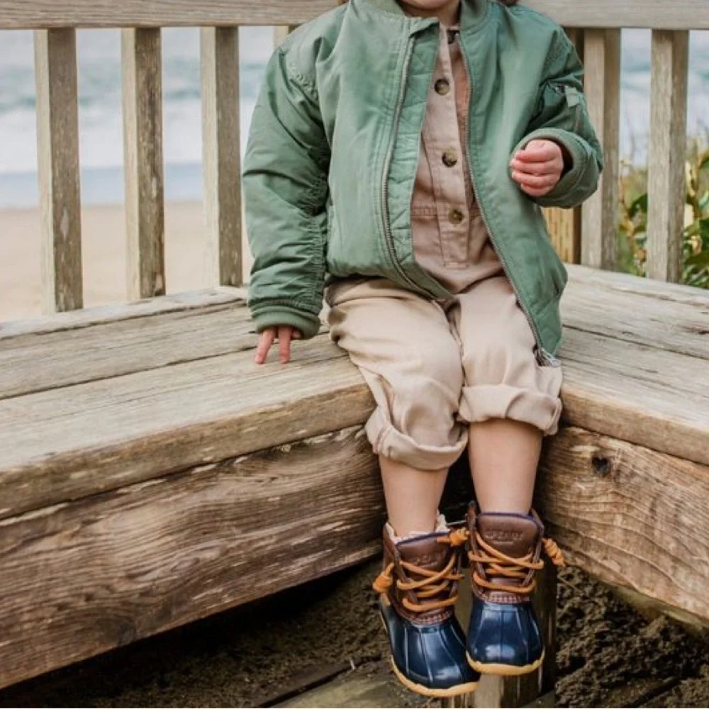 Sperry Kids Two-Tone Duck Boots